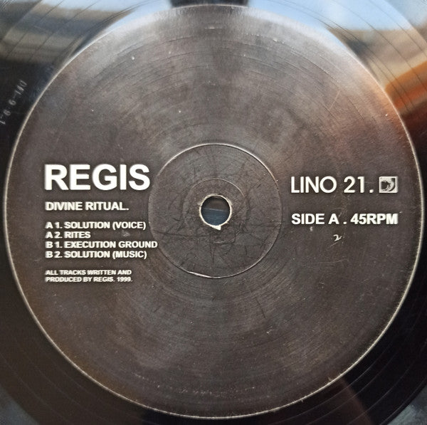 Regis – Divine Ritual (12'' EP)