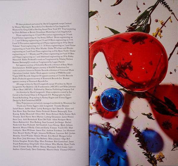 Dirty Projectors – Lamp Lit Prose (Gatefold Translucent Red Vinyl LP)
