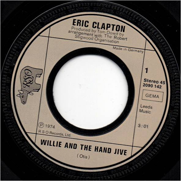 Eric Clapton – Willie And The Hand Jive (7'')