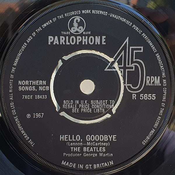 The Beatles – Hello, Goodbye (7'')