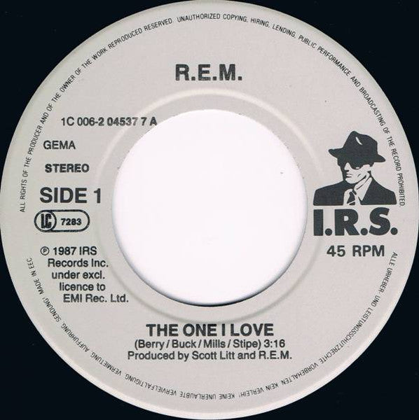R.E.M. – The One I Love (7'')