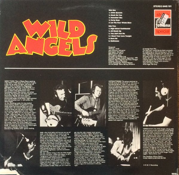 Wild Angels – Red Hot 'N' Rockin' (LP)