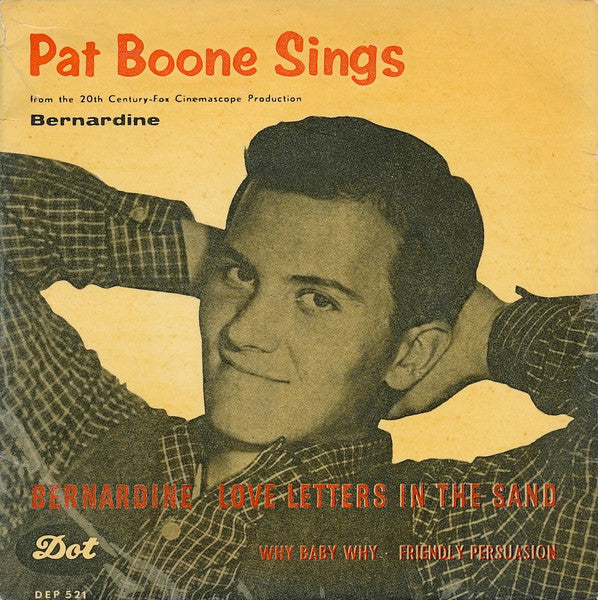 Pat Boone – Pat Boone Sings (7'' EP)