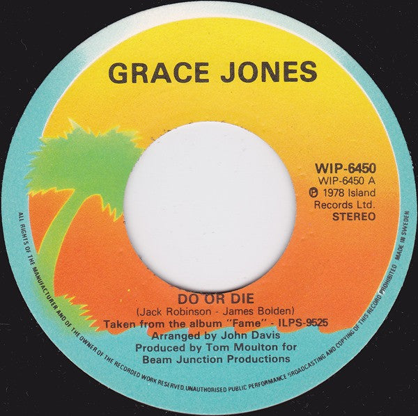 Grace Jones – Do Or Die