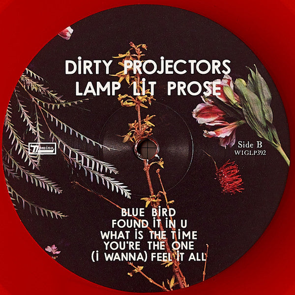 Dirty Projectors – Lamp Lit Prose (Gatefold Translucent Red Vinyl LP)