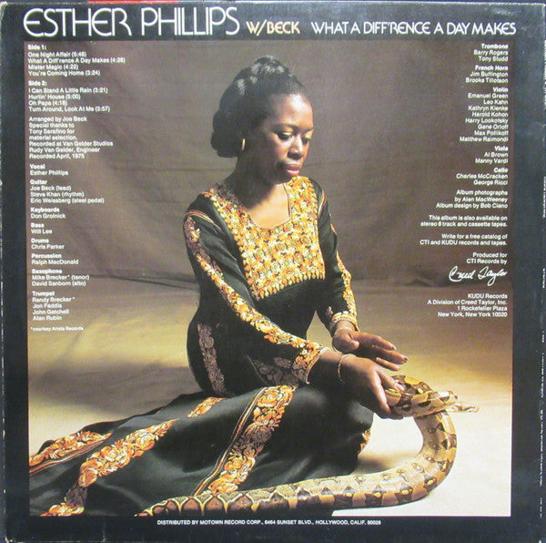 Esther Phillips W/Beck – What A Diff'rence A Day Makes (LP)