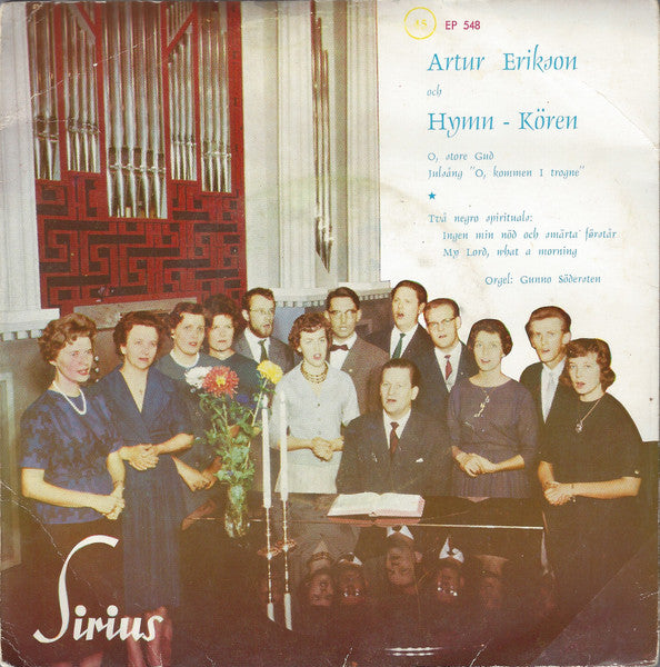 Artur Erikson Och Hymn-kören – O, Store gud (7'' EP)