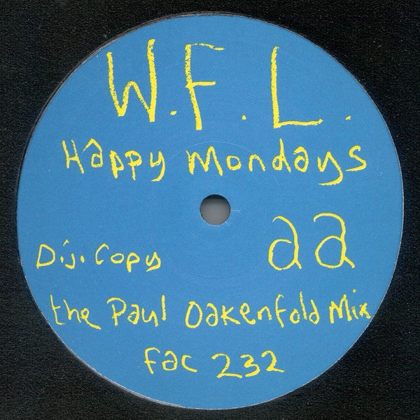 Happy Mondays – W.F.L. (DJ Promo 12'')