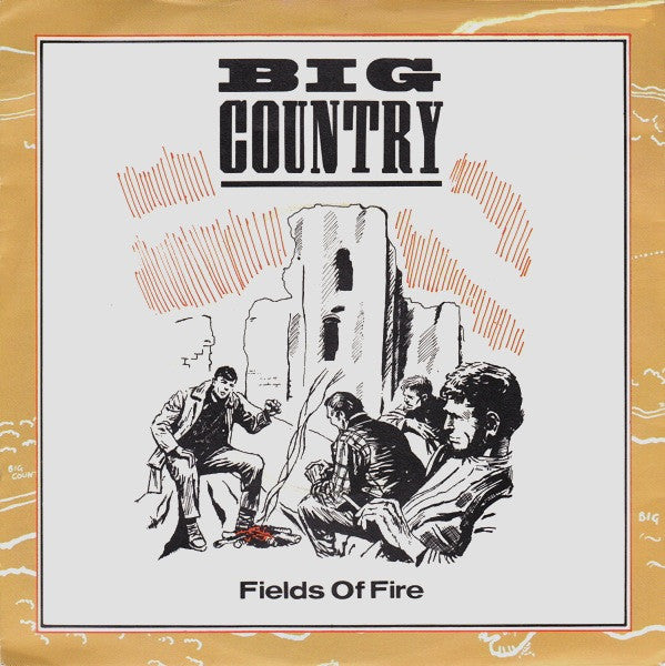 Big Country – Fields Of Fire (7'')