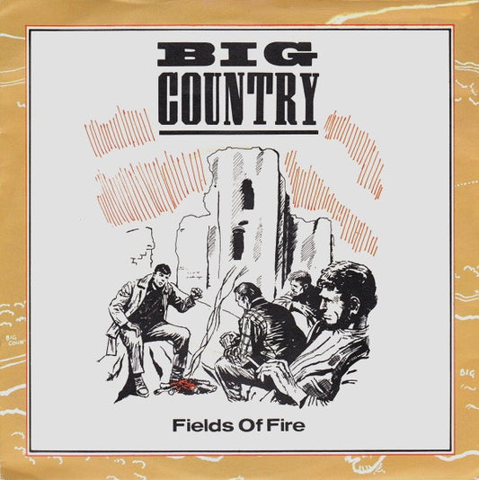 Big Country – Fields Of Fire (7'')