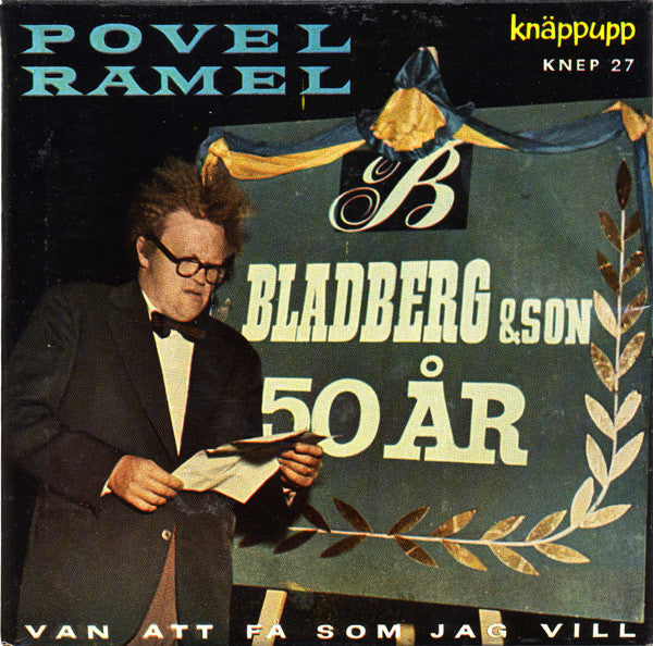 Povel Ramel – Bladbergeri Hurra! (7'')