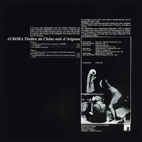 Théâtre Du Chêne Noir – Aurora (LP)