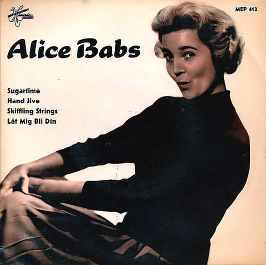Alice Babs - Sugartime (7'' EP)