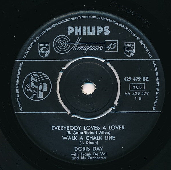 Doris Day – Everybody Loves A Lover (7'' EP)