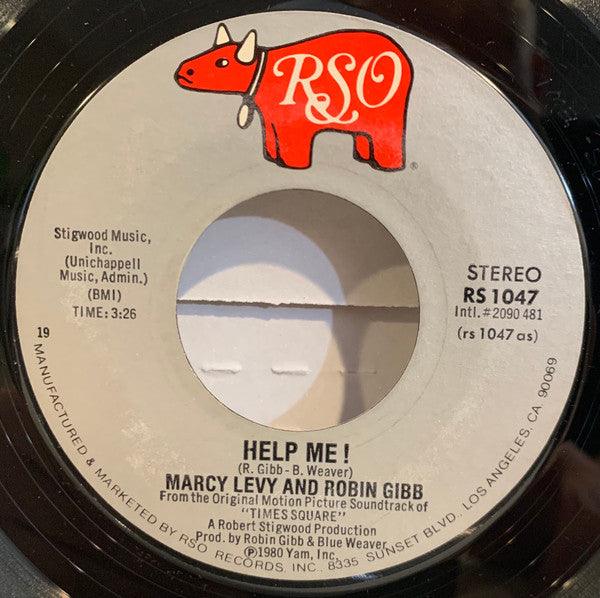 Marcy Levy and Robin Gibb – Help Me! (7'')