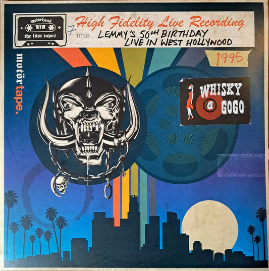 Motörhead – The Löst Tapes, Vol. 7 (Lemmy's 50th Birthday, Live In West Hollywood, 1995) (Gatefold Crystal Clear Vinyl 2LP)
