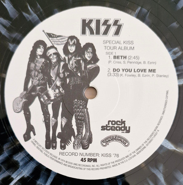 Kiss – Special Kiss Tour Album (12'' EP) (Black & White Marbled Vinyl)