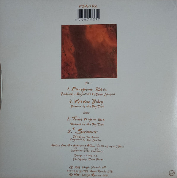 The Big Dish – European Rain (Limited Edition 10'' EP)