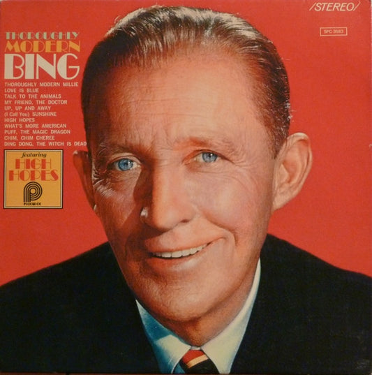 Bing Crosby With The "Bugs" Bower Orchestra – Thoroughly Modern Bing (LP)