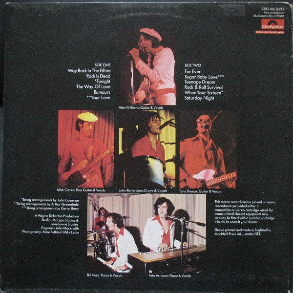 Rubettes – Wear It's 'At (Gatefold LP)