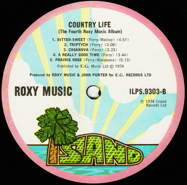 Roxy Music – Country Life (LP)