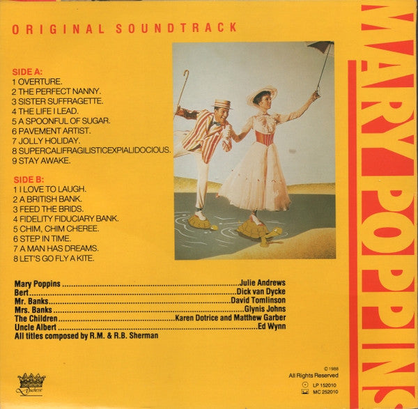 Various – Mary Poppins (Original Cast Soundtrack) (LP)