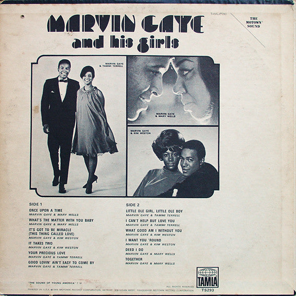 Marvin Gaye – Marvin Gaye And His Girls (LP)
