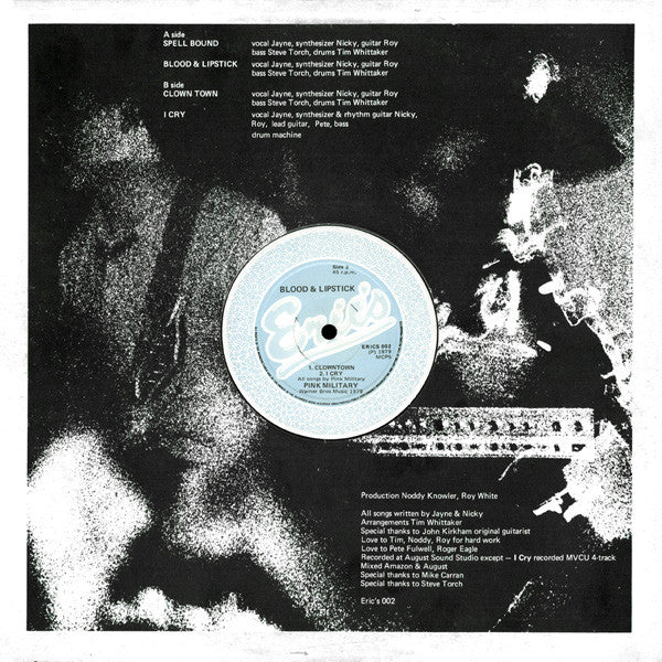 Pink Military – Blood & Lipstick (12'' EP)